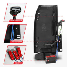 Cargar imagen en el visor de la galería, ANZO 2015-2017 Chevrolet Suburban/Tahoe Luces traseras LED ahumadas