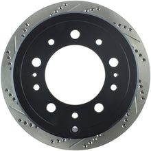 Cargar imagen en el visor de la galería, StopTech Slotted &amp; Drilled Sport Brake Rotor