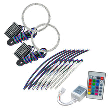 Load image into Gallery viewer, Oracle 15-17 Ford Mustang V6/GT/Shelby DRL w/ Halo Kit - ColorSHIFT w/ Simple Cntrl SEE WARRANTY