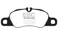 Cargar imagen en el visor de la galería, EBC 09-12 Porsche 911 (997) (solo rotor de hierro fundido) 3.6 Carrera 2 Pastillas de freno delanteras Yellowstuff