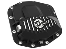 Cargar imagen en el visor de la galería, aFe Pro Series Cubierta del diferencial trasero negro con aceite para engranajes 20-21 Jeep Gladiator (JT) V6 3.6L