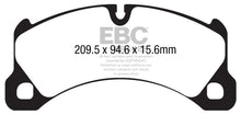 Cargar imagen en el visor de la galería, EBC 10-17 Porsche Cayenne (2.a generación) Pastillas de freno delanteras Bluestuff