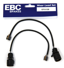 Cargar imagen en el visor de la galería, EBC 90-92 Audi V8 3.6L (rotores UFO) Cables de desgaste delanteros