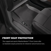 Cargar imagen en el visor de la galería, Husky Liners 14 Chevrolet Silverado 1500/GMC Sierra 1500 WeatherBeater Revestimientos negros para el piso del segundo asiento