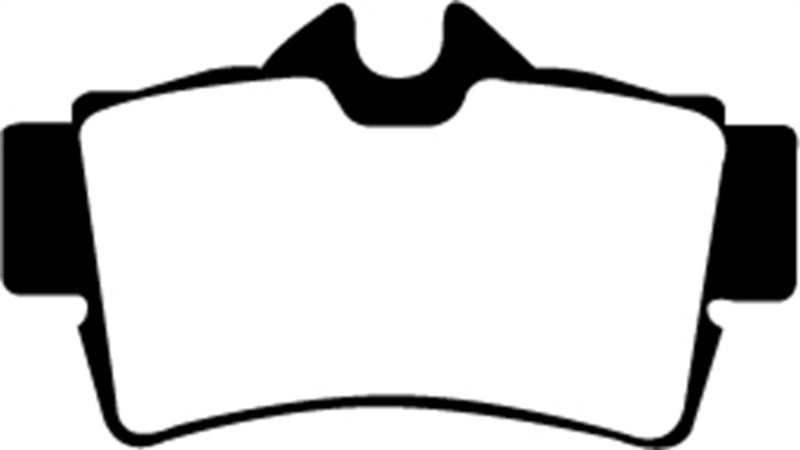 EBC 94-04 Ford Mustang 4.6 Cobra Pastillas de freno traseras Yellowstuff