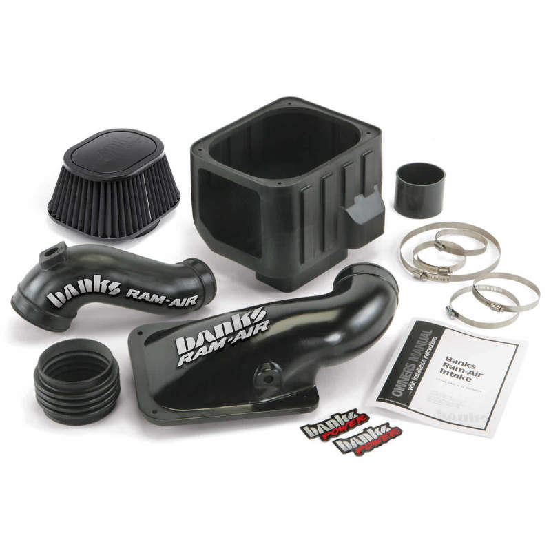 Banks Power 01-04 Chevy 6.6L LB7 Sistema de admisión Ram-Air - Filtro seco