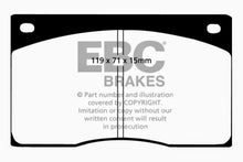 Cargar imagen en el visor de la galería, EBC 91-93 Jaguar XJS 4.0 Ultimax2 Front Brake Pads