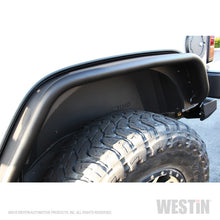 Cargar imagen en el visor de la galería, Westin 07-18 Jeep Wrangler JK Inner Fenders - Rear - Textured Black