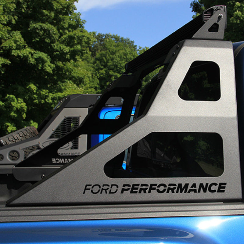 Ford Racing 17-20 Ford Super Duty Portaequipajes trasero con soportes para barra de luces