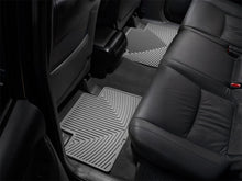 Cargar imagen en el visor de la galería, WeatherTech 05-13 Toyota Tacoma Crew Cab Rear Rubber Mats - Grey