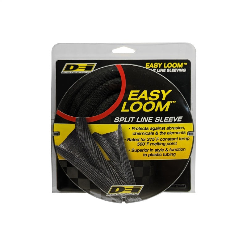 DEI Funda para alambre dividido Easy Loom 13 mm-1/2 pulg. x 12 Negro