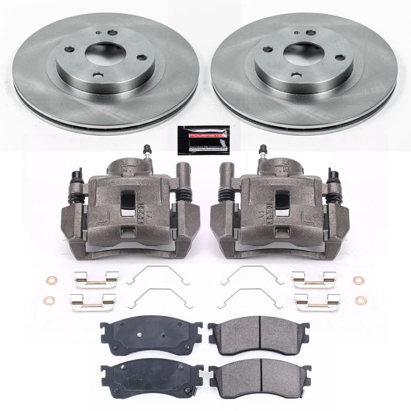 Power Stop 01-03 Mazda Protege Front Autospecialty Brake Kit w/Calipers