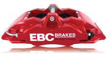 Cargar imagen en el visor de la galería, EBC Racing 05-11 Ford Focus ST (Mk2) Pinza roja Apollo-4 delantera izquierda