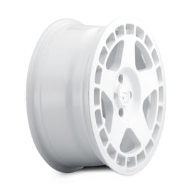 quince52 Turbomac 17x7.5 4x108 42mm ET 63.4mm Rueda central Rally blanca