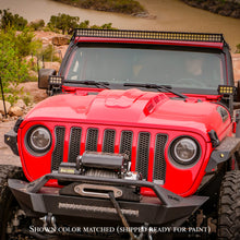 Cargar imagen en el visor de la galería, Capó de dispersión de calor DV8 Offroad 18+ Jeep JL - Imprimación negra
