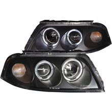 Cargar imagen en el visor de la galería, ANZO 2001-2005 Volkswagen Passat Projector Headlights w/ Halo Black