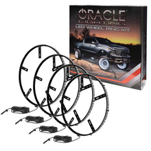 Cargar imagen en el visor de la galería, Oracle LED Illuminated Wheel Rings - White SEE WARRANTY