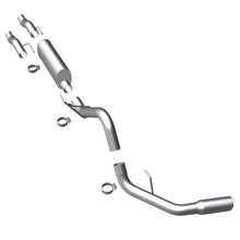 Cargar imagen en el visor de la galería, MagnaFlow 11 Ford F-150 3.7L/5.0L/6.2L SS Catback Exhaust Single Rear Side Exit w/ 4in SS Tips