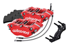 Cargar imagen en el visor de la galería, Wilwood 69-83 Porsche 911 Rear Dynapro Caliper Kit 3in MT - Red