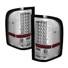 Cargar imagen en el visor de la galería, Xtune Chevy Silverado 07-13 LED Tail Lights Chrome ALT-JH-CS07-LED-C