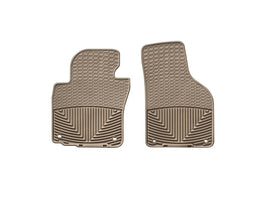WeatherTech 05+ Volkswagen GLI Sedan Front Rubber Mats - Tan