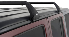 Cargar imagen en el visor de la galería, Rhino-Rack 07-22 Jeep Wrangler JK/JL 4 Door Hard Top Vortex SG 2 Bar Roof Rack - Black