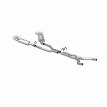 Cargar imagen en el visor de la galería, MagnaFlow 13 Chevy Camaro V8 6.2L S/C Quad Split Rear Exit Cat Back Perf Exhaust