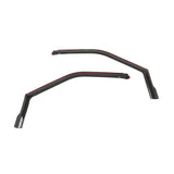 Westin 2005-2015 Toyota Tacoma (Access/Extended Cab) Wade In-Channel Wind Deflector 2pc - Smoke