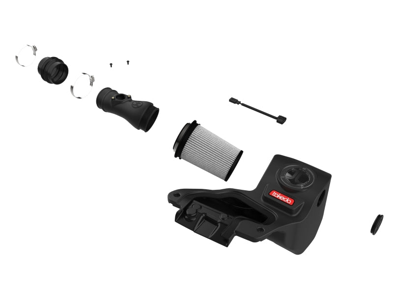 aFe 22-23 Honda Civic L4 1.5L (t) Sistema de admisión de aire frío Takeda Momentum con filtro Pro DRY S