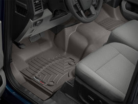 WeatherTech 2018+ Mitsubishi Outlander PHEV Front FloorLiner - Cocoa