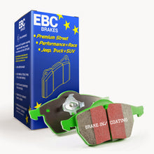Cargar imagen en el visor de la galería, EBC 91-96 Dodge Stealth 3.0 2WD Pastillas de freno delanteras Greenstuff