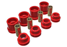 Cargar imagen en el visor de la galería, Energy Suspension 95-98 Nissan 240SX (S14) Red Rear Subframe Insert Set (Must reuse all metal parts)