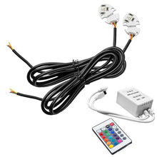 Cargar imagen en el visor de la galería, Oracle 17-21 Tesla Model 3 Headlight DRL Upgrade Kit - ColorSHIFT w/ Simple Controller SEE WARRANTY