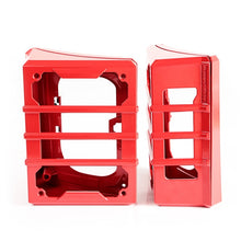 Cargar imagen en el visor de la galería, Rugged Ridge 07-18 Jeep Wrangler JK Red Elite Tail Light Guards