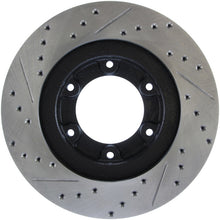 Cargar imagen en el visor de la galería, StopTech Slotted &amp; Drilled Sport Brake Rotor