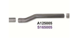 TUBO INT de ojo de diamante 4 pulgadas TB SGL/DUAL AL ​​6 0L F250/F350 03-07 5 9L 2500/3500 89-93 CORS SS 165005