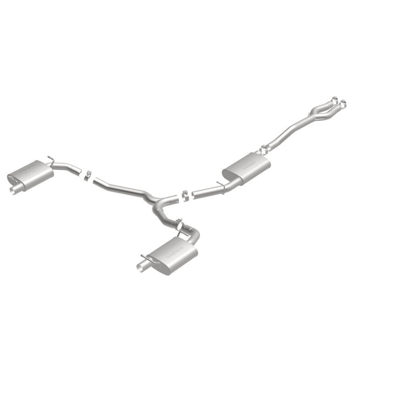 MagnaFlow Cat-Back SS Salida trasera doble dividida 2015 Dodge Charger/Chrysler 300C 3.6L V6 (usa puntas OEM)