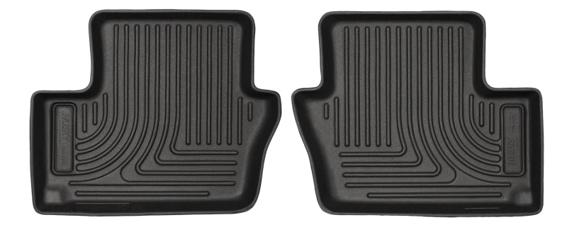 Husky Liners 07-12 Dodge Caliber / 07-14 Jeep Compass WeatherBeater Negro 2º asiento revestimiento de piso