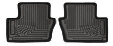 Cargar imagen en el visor de la galería, Husky Liners 07-12 Dodge Caliber / 07-14 Jeep Compass WeatherBeater Negro 2º asiento revestimiento de piso