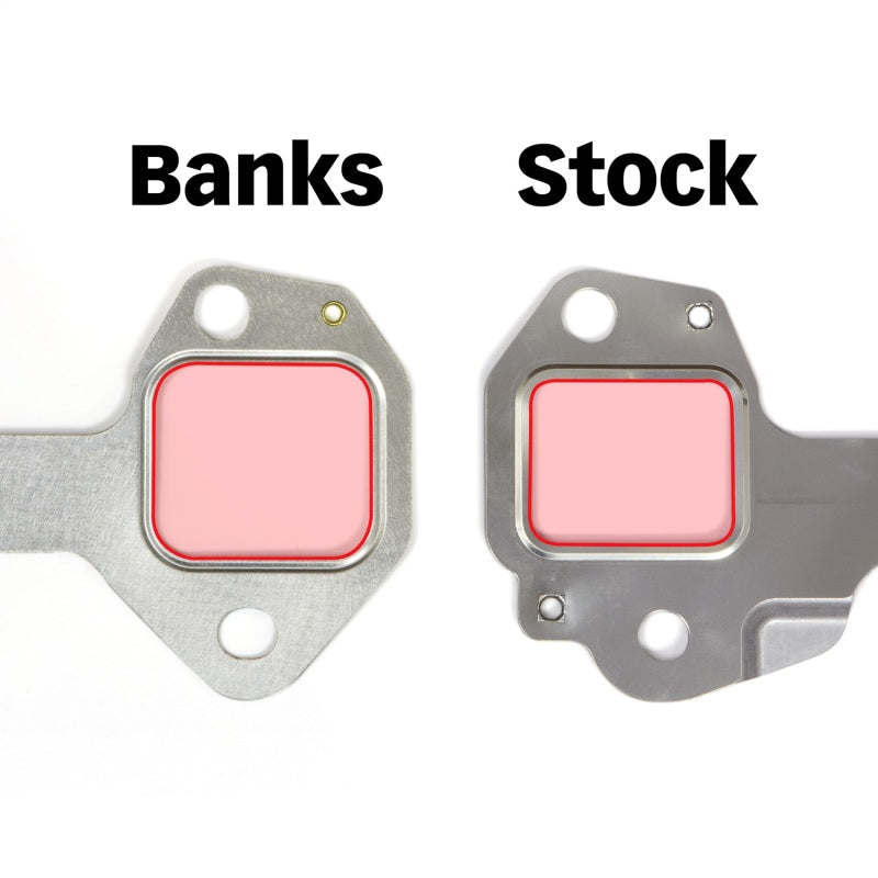 Colector de escape Banks Power Racing 01-16 Duramax LBZ-LML Race Ported (hardware no incluido)