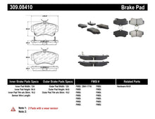 Cargar imagen en el visor de la galería, StopTech Performance 03-05 Dodge SRT-4 Front Brake Pads