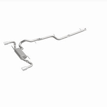 Cargar imagen en el visor de la galería, MagnaFlow 10-12 Mazda 3 L4 2.5L Hatchback Split Rear Exit Stainless Cat Back Performance Exhaust