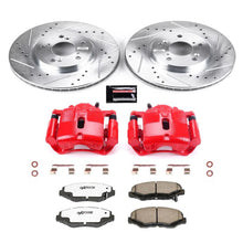 Load image into Gallery viewer, Power Stop 03-08 Honda Pilot Front Z26 Street Warrior Brake Kit w/Calipers