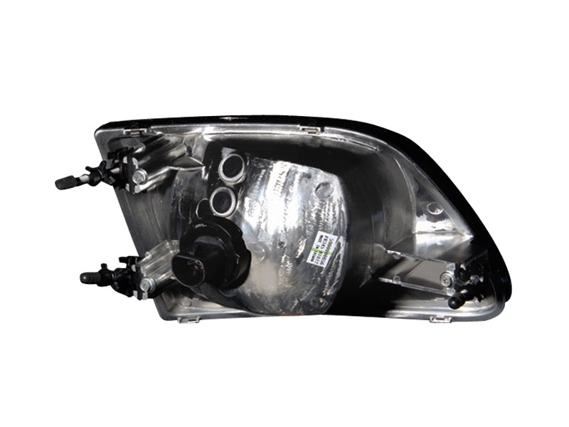 ANZO 1997.5-2003 Ford F-150 Faros delanteros de cristal negro G2