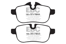 Cargar imagen en el visor de la galería, EBC 09+ BMW Z4 3.0 (E89) Pastillas de freno traseras Redstuff