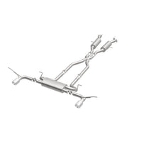 Cargar imagen en el visor de la galería, MagnaFlow Cat-Back SS 2.5 pulgadas, parte trasera doble dividida, punta negra de 4 pulgadas 11-16 Jeep Grand Cherokee 5.7L V8/3.6L V6
