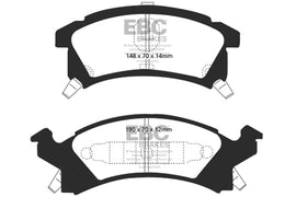 EBC 96-98 Buick Skylark 2.4 Pastillas de freno delanteras Yellowstuff