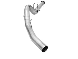 aFe Atlas Exhausts Sistema de escape de acero aluminizado con respaldo DPF de 5 pulgadas 2015 Ford Diesel V8 6.7L (td) Sin punta