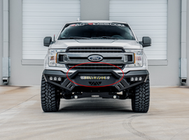 Road Armor 18-20 Ford F150 SPARTAN Parachoques delantero atornillado Pre-Runner Guard - Tex Blk