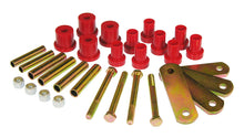 Cargar imagen en el visor de la galería, Prothane 63-72 Chrysler A Body HD Spring &amp; Shackles Bushings - Red